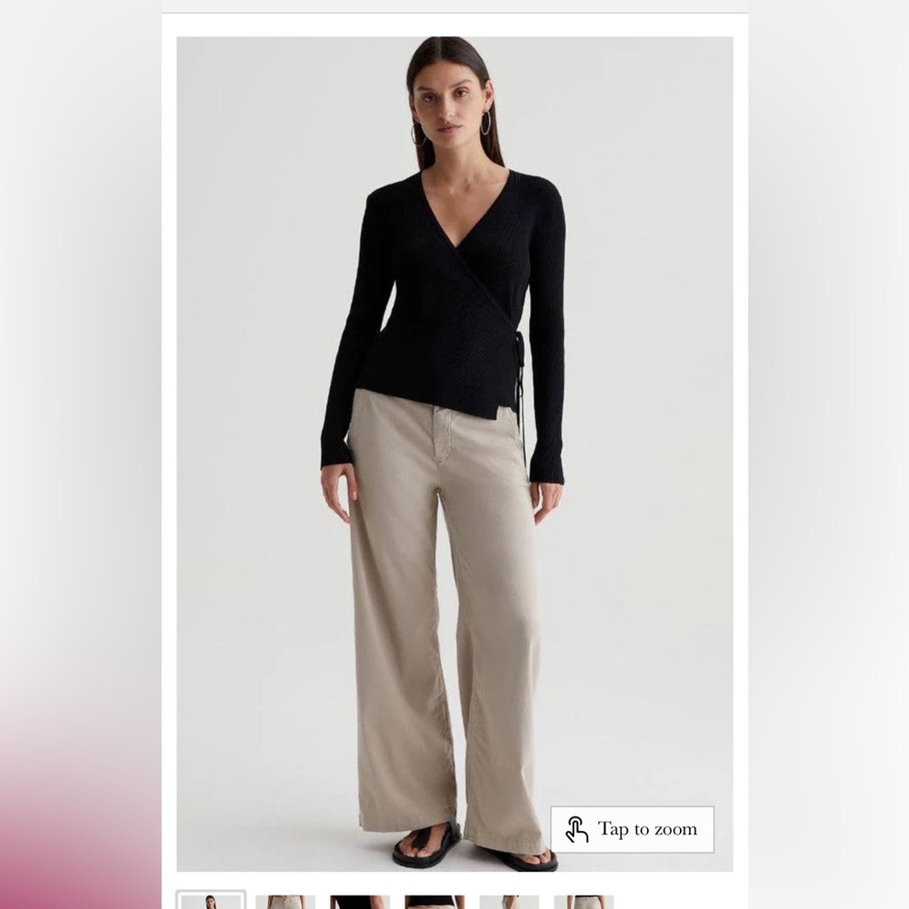 AG Caden Wide-Leg Pants